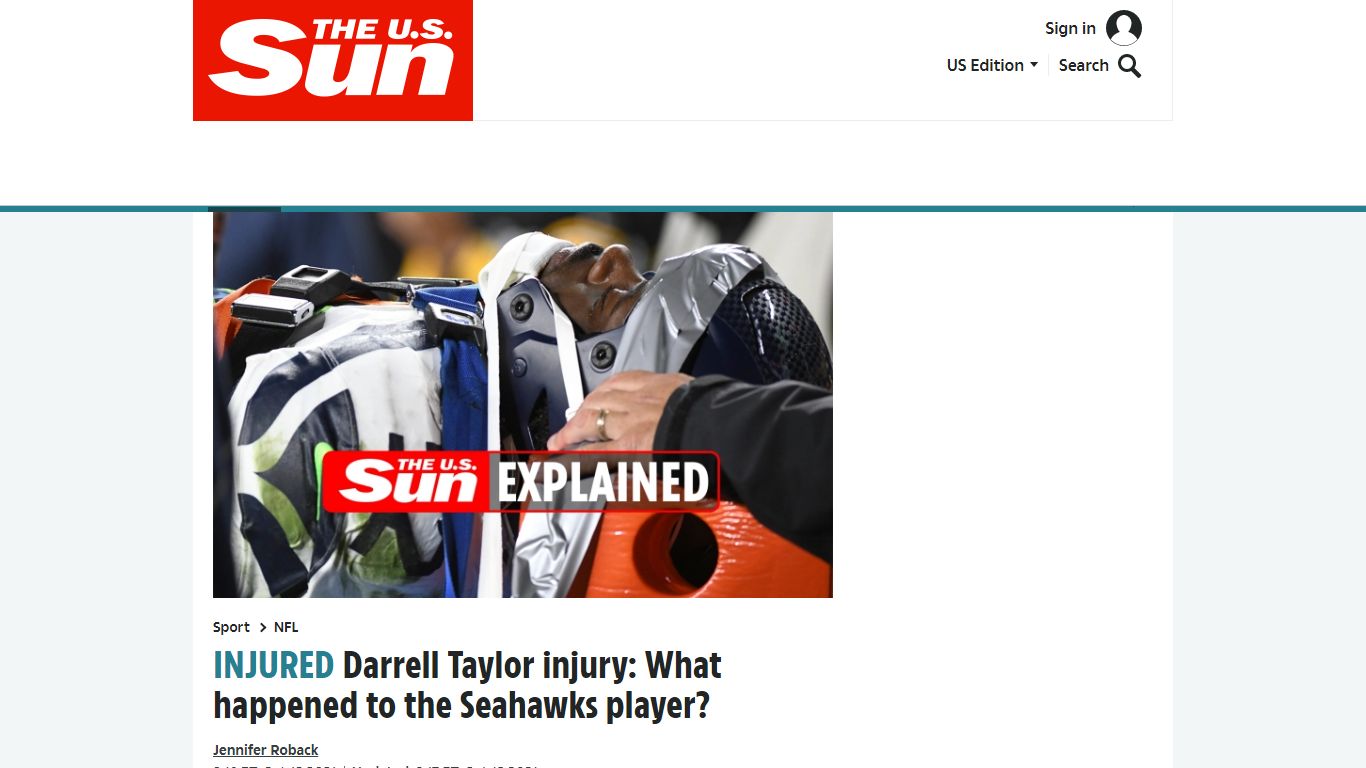 Darrell Taylor injury: What happened to the Seahawks player?